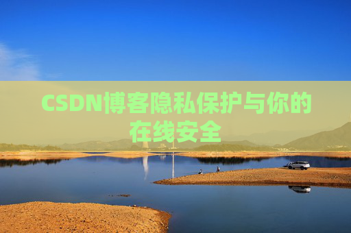 CSDN博客隐私保护与你的在线安全